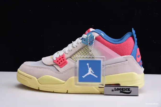 Rep LUCY Air Retro Union Jordan 4 DC9533-800 Ice Guava 0613
